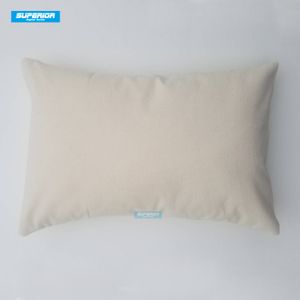 100 Uds 12x18 pulgadas al por mayor 8oz blanco o NATURAL funda de almohada de lona de algodón en blanco perfecto para plantillas/pintura/bordado/HTV