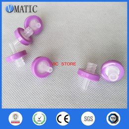 VMATIC 100PCS 13mm 0.45um Nylon mm Seringue en plastique Filtre à entraînement de la solution organique Membrane de filtration