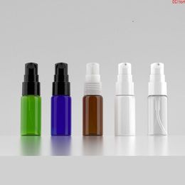 100 pièces 15 ml mini bouteille à pompe transparente/marron bouteille de Lotion, bouteille rechargeable, emballage cosmétique de voyage bonne quantité Adtpe