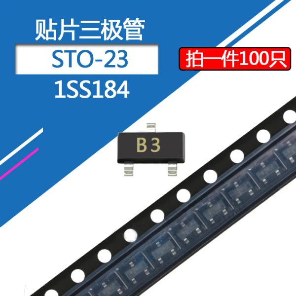 100pcs 1SS184 B3 1SS226 C3 1SS181 A3 SMD Transistor SOT-23