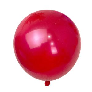 100 Uds. Globo Rojo Mate de 2,2g decoración de Sala de bodas globo de látex suministros para arreglos de fiesta de cumpleaños globos