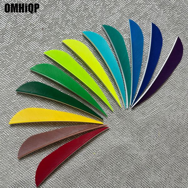 100pcs 3 pouces goutte à eau plumes doulaises Fletching Aile droite Vanes de dinde naturelle flèches Fletmes Feather DIY HUNTING ACCESSOIRES