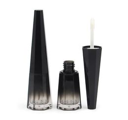 100 stks 3 ml gradiënt zwart lege lip gloss buis reizen mini vloeibare batom lip serum foundation containers fles SN116