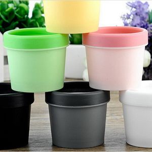 100 stcs 50 ml 100 ml gram pp make -upfles lege plastic pot met deksel cosmetische verpakkingscontainers gezichtsmasker doos