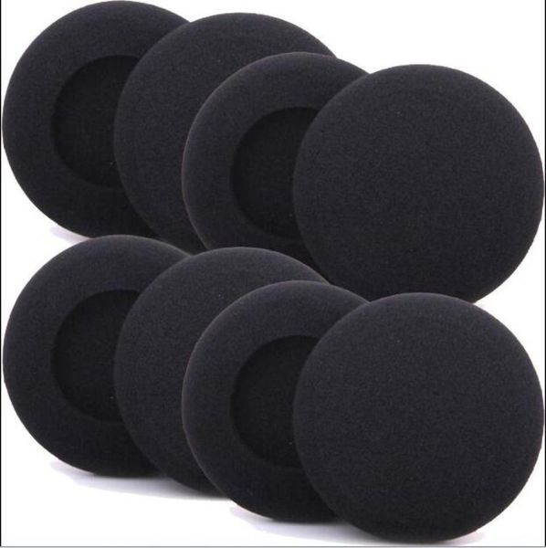 100 pièces 50mm mousse oreillettes coussinets d'oreille casque 50 paires écouteurs éponge coussinets couverture 5cm9245564