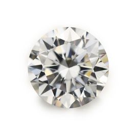 100 pièces 5A Grade blanc 0 8-1 7mm pierre de zircone cubique coupe ronde pierre CZ en vrac synthétique Gems255j