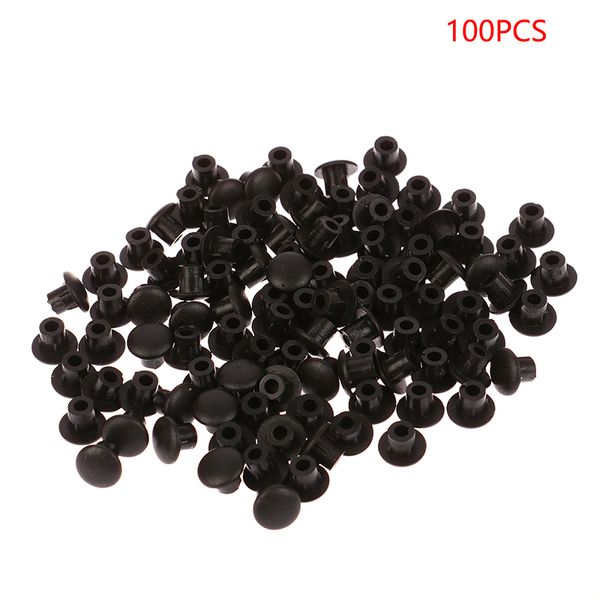 100pcs 5 mm de trou de meuble Covers à vis en plastique armoire de perceuse de perceuse bouchon de poussière de poussière