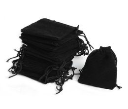 100pcs 5x7cm Velvet Drawstring Pouch Bag Jewelry Regalos de bodas de Navidad S Packaging Sachet Bonbon Zakjes 2110138204376