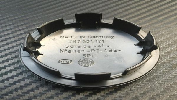 100 Uds 65mm tapa central de rueda de coche tapacubos cubierta para VW Logo insignia emblemas 3B7601171 3B7 601 171 Car Styling3819613