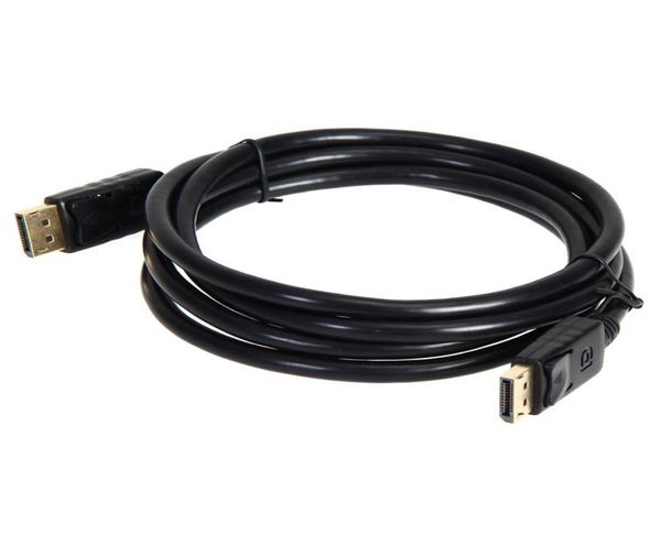 100pcs 6ft18m 3m 10 pies Puerto de pantalla DP Masculino a Monitor de PC Cable DP Male Monitor3722889