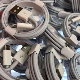 100 stks 7e OEM Kwaliteit 1M / 3FT 2M / 6FT Fast Charging Type C-kabel USB Data Sync Charger voor Samsung S8 S9 7 8 (met doos).