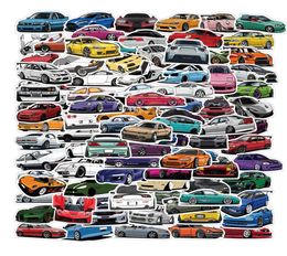 100 stcs allerlei JDM -auto -stickers cartoon auto roadster graffiti stickers fietsen bagage laptop skateboard water fles stickers6322078