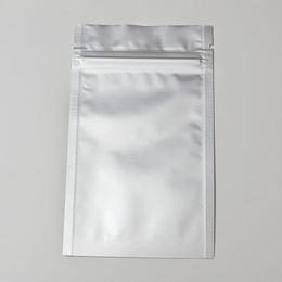 100 stks aluminium folie tas geur-proof rip seal geur proof bags hersluitbare kruidenmoeren warmteafdichting zakjes
