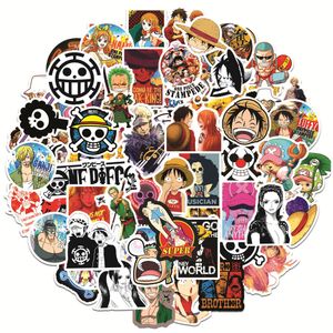 100 stcs anime gemengde stickers vinyl waterdichte stickers voor laptopwaterflessen
