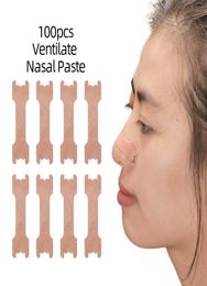 100pcs anti -ronquidos tiras nasales para respirar bien a la derecha Ayuda deja de roncar el parche de nariz ayuda mejor respiración 8461105