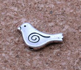 100 -stcs antieke zilveren legering vredes duif spacer kralen 1 mm gat voor sieraden maken armband ketting diy accessoires d447234512