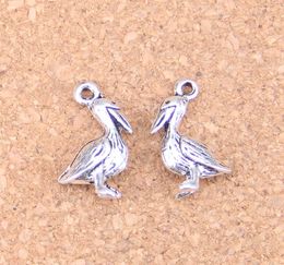 100 stcs Antiek zilveren bronzen vergulde pelikaanzee vogel charmes hanger Diy ketting armband Bangle bevindingen 189 mm7956439