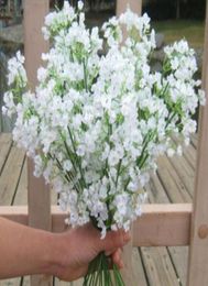 100pcs artificiel Baby Breath Flowers Artificial Gypsophila Fake Silk Flower Plant Home Wedding Party Home Decoration4548836