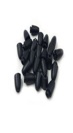 100pcs Black Breakaway Plastic Clasps pour le collier de dentition en silicone fabriquant un fermoir de sécurité bricolage Accessoires d'allaitement