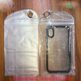 100pcs Cell Phone Pouches Women PVC Transparent Waterproof Self-sealing plastic bag