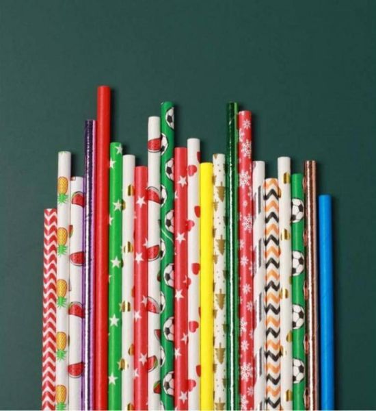 100pcs PATES PAPIER DE NOIT PAILLES GOLLES POURRES DE DÉCORATION DE DÉCORATION POURRES POUR VOISS