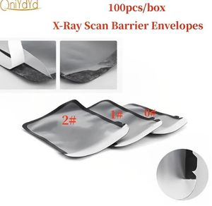 Enveloppes de balayage de barrière dentaire à rayons X, 100 pièces, housse de protection jetable pour Film radiographique, consommables de laboratoire