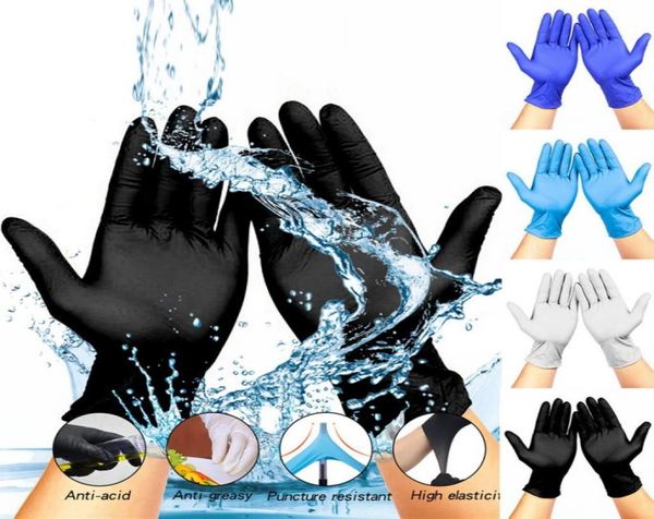 100 pièces gants jetables Latex vaisselle cuisine travail jardin gants en caoutchouc universel pour gauche et droite Hand2390062