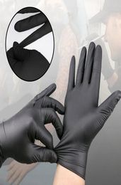 100pcs Gants en nitrile jetable Mécanique antidérapant Tattoo de latex imperméable 9837828