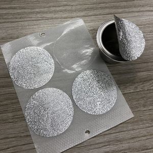 100 Uds desechables Nespresso Vertuo tazas de cápsulas de café sello de aluminio crema café filtro tapa pegatina para 220509