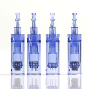 100 stks Elektrische Derma Pen Naalden Bajonet 9/12/36 Pin / Nano Cartridge voor Auto Microneedling Tattoo Naald Tip 211224