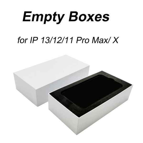 100 pièces boîtes de téléphone portable vides boîte de téléphone portable pour iphone 13 fit pour iphone 12/13 pro 12/13 pro max paquet