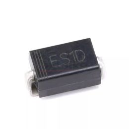 100pcs ES1D ES1G ES1J ES1M SMA DO-214AC 1A 200V 400V 600V 1000V SF14 SF16 HER107 UF4007 DIOSO DE RECTIFICADOR DE RECUPERACIÓN SMD SUPER RÁPIDO