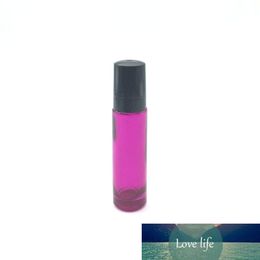 100 stks etherische olie 10 ml rose-rood dik glazen rol op lege parfume flessen roller bal reizen gebruik benodigdheden 10cc