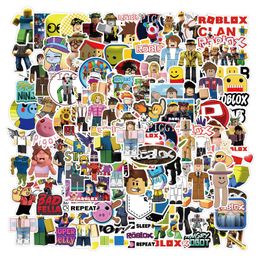 100 stcs spel Roblox stickers waterdichte PVC cartoonfiguren sticker gitaar koffer waterfles Diy Decals Kinder speelgoedsticker