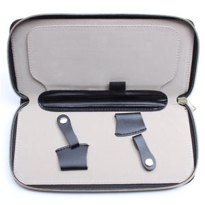 100 stks haarschaar lederen case salon hairdressing schaar tas kapper holster pouch houder styling tool kit voor schaar Hoge kwaliteit C6801