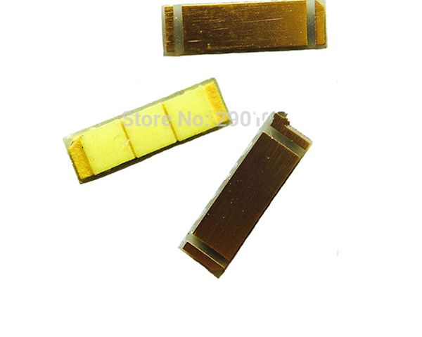 Freessipping 100pcs / lot 1,8 * 6 mm 9v 1a LED WHITE CHAUD 3000K AMBER 6000K 1860 PACKAGE LAMPE COB SMD pour les phares de voiture