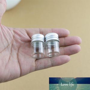 100 stks / partij 22 * ​​30mm 5 ml Tiny Glass Flessen Opbergflessen Jar Glas Kleine Kruiken Fialen Mini Containers Decoratieve Flessen