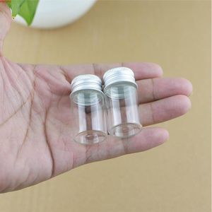 100 stks/partij 22*40mm 8 ml Kleine Glazen Flessen opslag flessen pot Kleine Potten Flesjes Mini Containers DECORATIEVE Flessen hoge kwaliteit Ivlth Oeajd