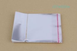 100 pcs/lot, 33 x 33 cm joint auto-adhésif transparent OPP sacs-tout clair jouet/vêtement emballage poly sac avec joint de ruban adhésif