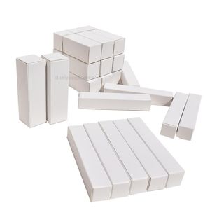 100pcs / lot 3x3 4 ~ 23 cm Cardboard Cosmetic carré Rectangle Boîtes d'emballage Perfume Bouteille en papier cadeau