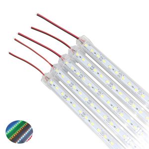 Umlight1688 Venta de promoción 50CM DC 12V 36 SMD 5630 LED Barra de luz LED rígida rígida con carcasa de aluminio U + cubierta de pc