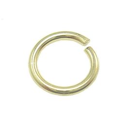 100 stks veel 925 Sterling Zilver Vergulde Open Jump Ring Split Ringen Accessoire Voor DIY Craft Sieraden W5009 277Z