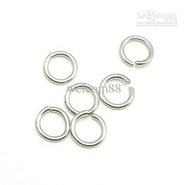 100 Stuks Veel 925 Sterling Zilver Open Jump Ring Split Ringen Accessoire Voor Diy Craft Sieraden Gift W5008 2886