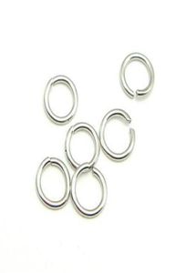 100pcs lote 925 Sterling Silver Open Jump Ring Rings Accesorio para joyas de DIY Craft W5008312S7242886