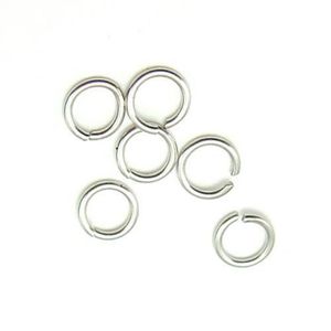 100 Stuks Veel 925 Sterling Zilver Open Jump Ring Split Ringen Accessoire Voor Diy Craft Sieraden Gift W5008 244I