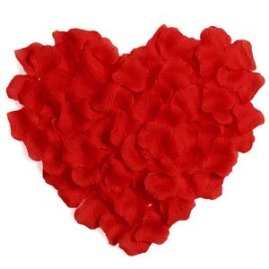 100 pièces/lot pétales de Rose artificielles pour la décoration de mariage romantique pétales de Rose artificielles fleur de mariage Rose fleur Jaiil