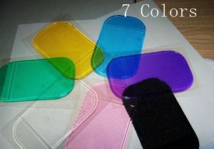 100 -stcs/ veel zwarte plakkerige anti -slipmat non -slip car dashboard magische plakkerige kussensmat voor telefoon plakkerig