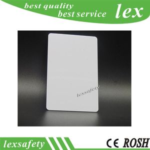 100 pièces/lot noir blanc inscriptible carte d'identité de proximité intelligente imprimable t5577 rfid 125khz rfid t5557 cartes