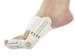 100 unids/lote Dispositivo para juanetes Hallux Valgus Pro aparatos ortopédicos Corrección del dedo del pie Cuidado de los pies Corrector Pulgar Buenas noches Ortesis de huesos grandes diarias