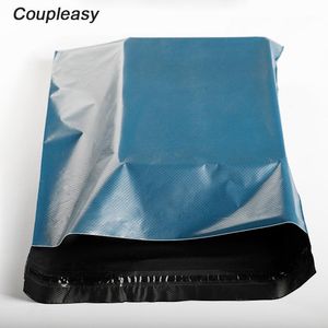 Sacs d'emballage 100pcs / lot bleu foncé poly mailer imperméable mailing épaissir auto-joint adhésif stockage de courrier1